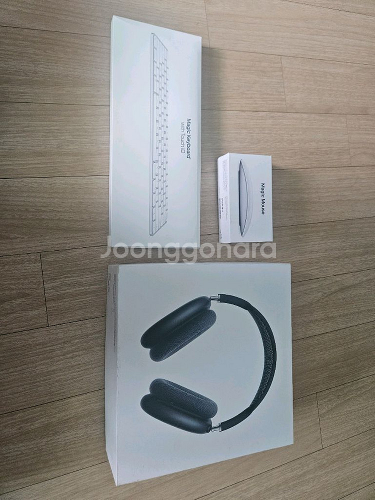 apple헤드폰,키보드,마우스(새상품)--0