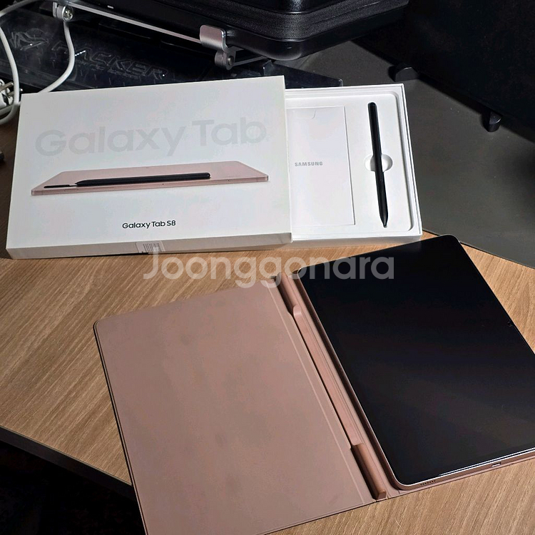 갤럭시 탭 s8 기본구성품 전체 포함(구성품 미사용)--1