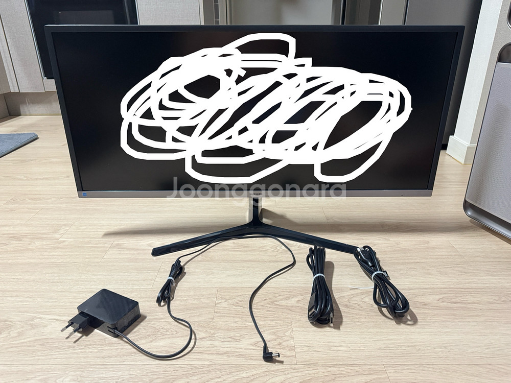 삼성 34인치 와이드 모니터 LS34J552WQKXKR--0