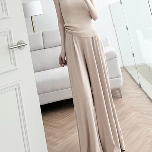 커버업 핀턱 팬츠 롱다리 여신핏 찰랑팬츠 롱팬츠 와이드