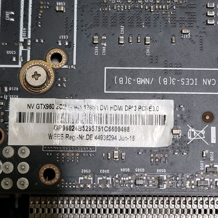 엔비디아 GTX 960 2GB 그래픽카드--3