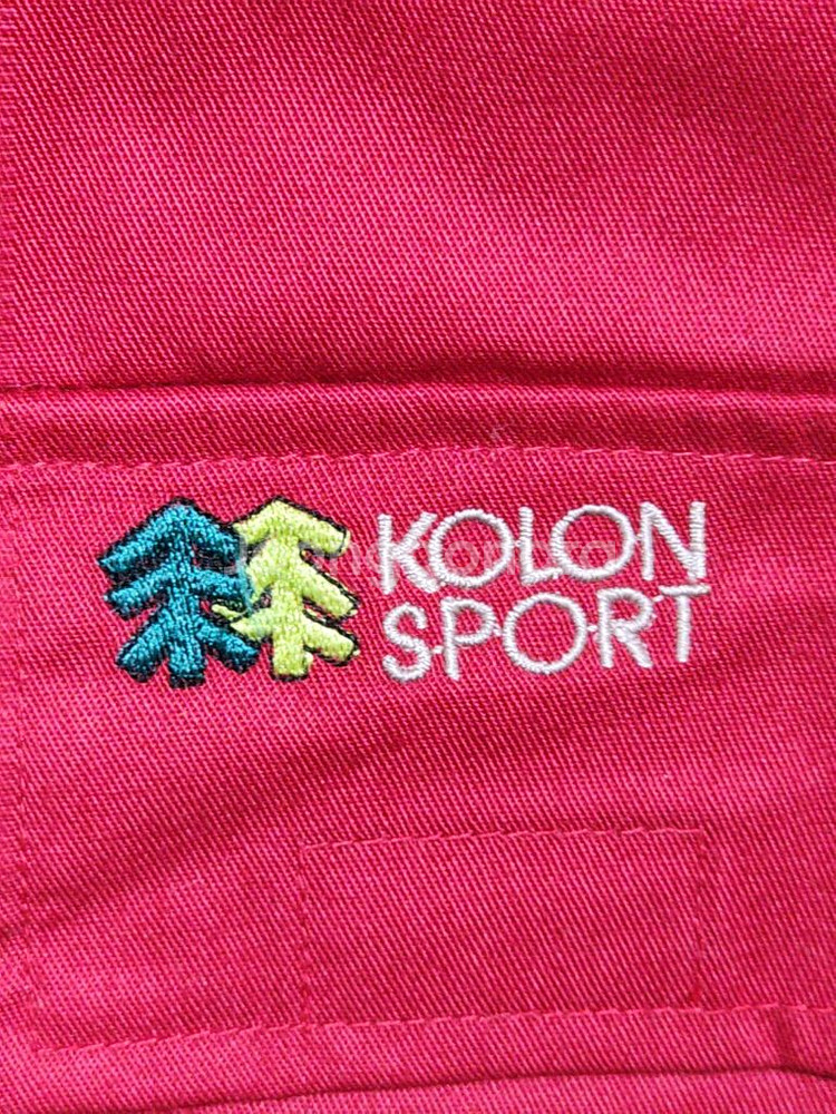 (100) 코오롱스포츠 등산조끼 멀티포켓 노카라 베스트--3