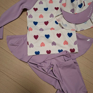 블루독 래쉬가드 110사이즈 3피스