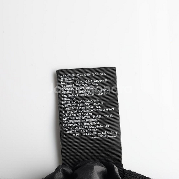 [S]H&m에이치앤엠 블랙 골지 민소매 나시 탑 티셔츠--6