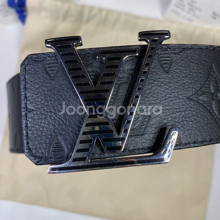 루이비통 LV 쉐도우 40MM 리버서블 모노그램 벨트--2