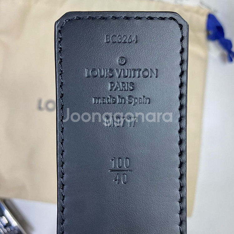 루이비통 LV 쉐도우 40MM 리버서블 모노그램 벨트--7