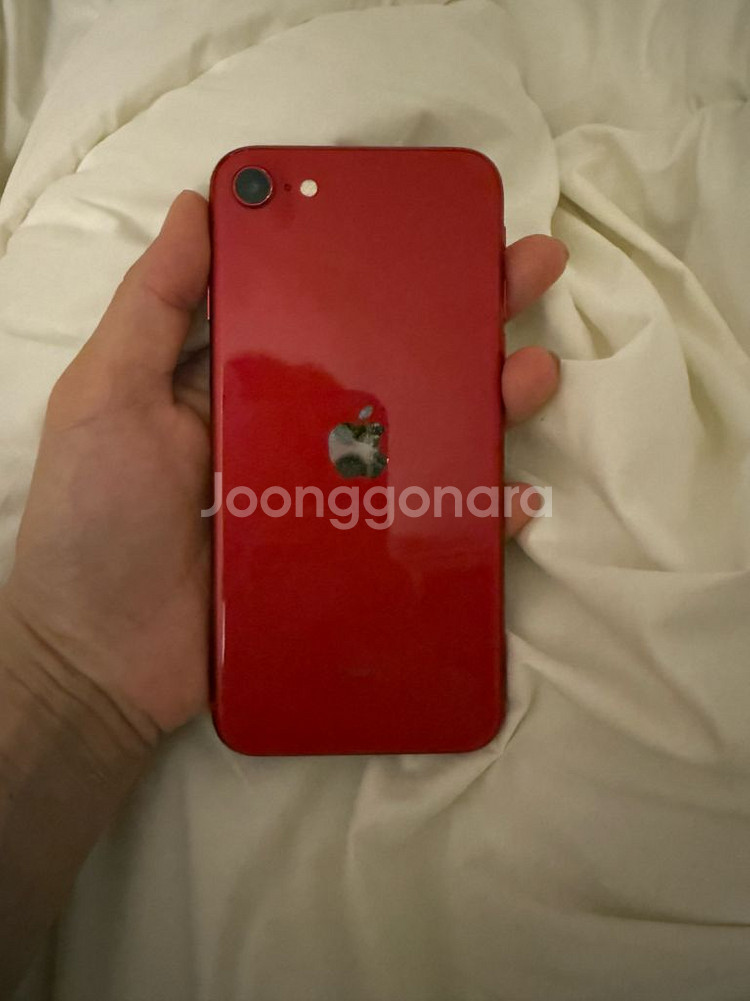 아이폰SE2 레드 팔아여! 스크래치 1도없는 S급ㅎ--4