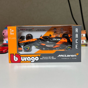 1:43 F1 맥라렌 MCL38 피아스트리 다이캐스트