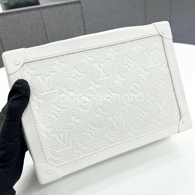 [정품]루이비통 토뤼옹 트렁크 화이트 크로스백--3