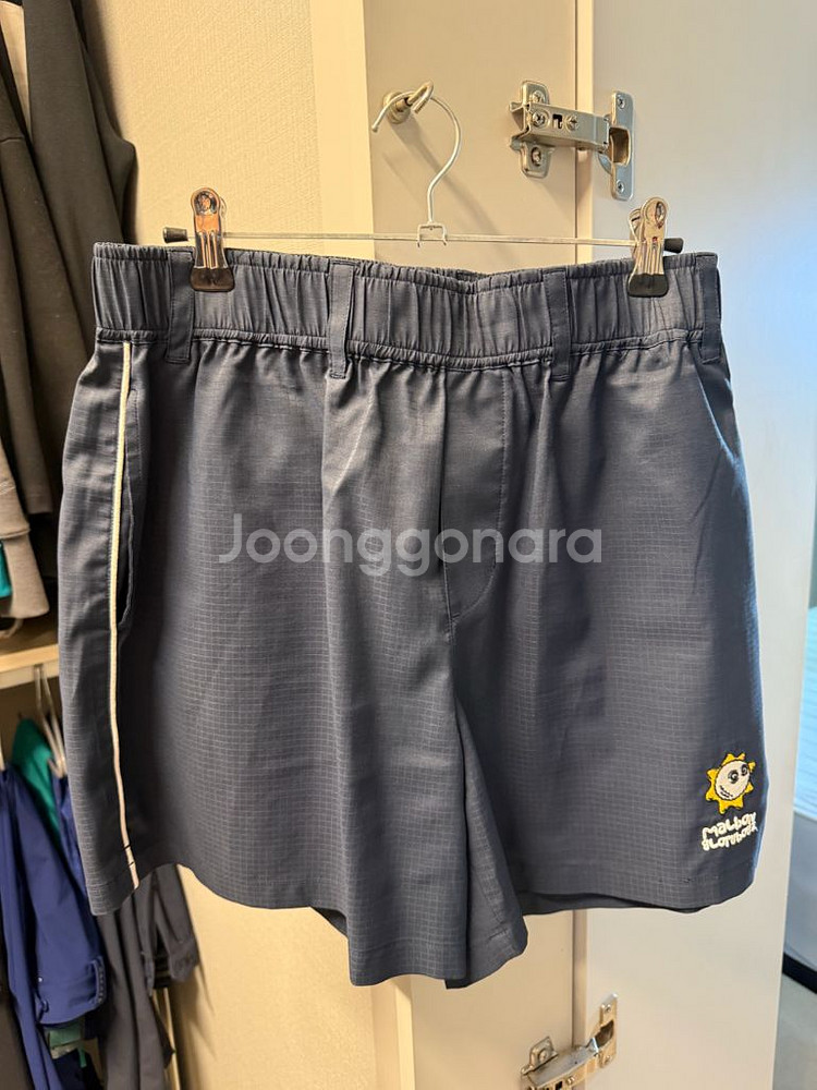 말본 반바지 네이비--0