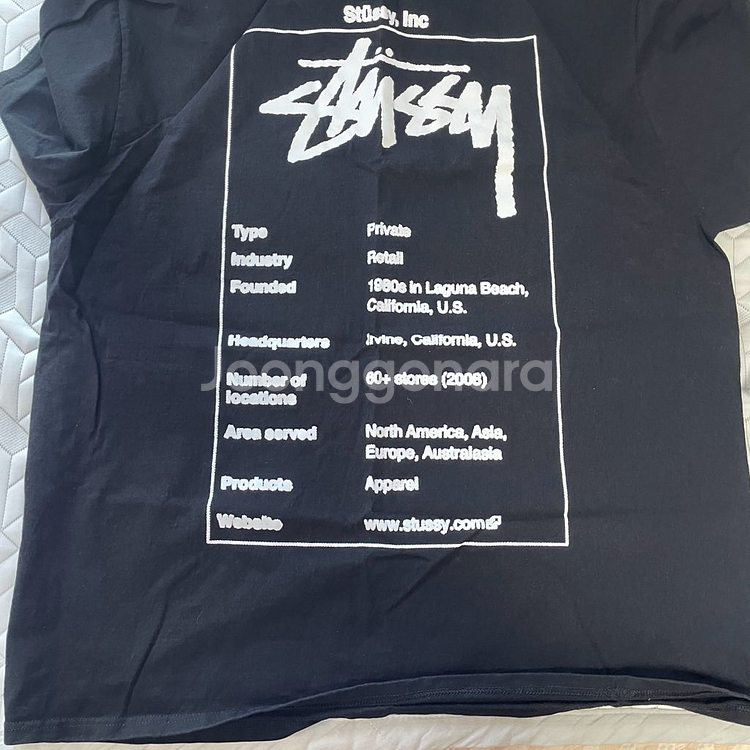 스투시 위키 티셔츠 xxl 팝니다 *상태좋음*--1