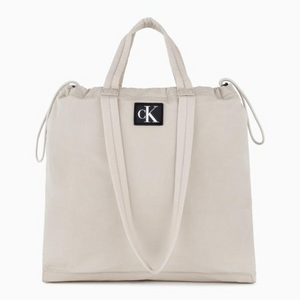 캘빈클라인진 CK 여성 시티 나일론 스퀘어 토트백