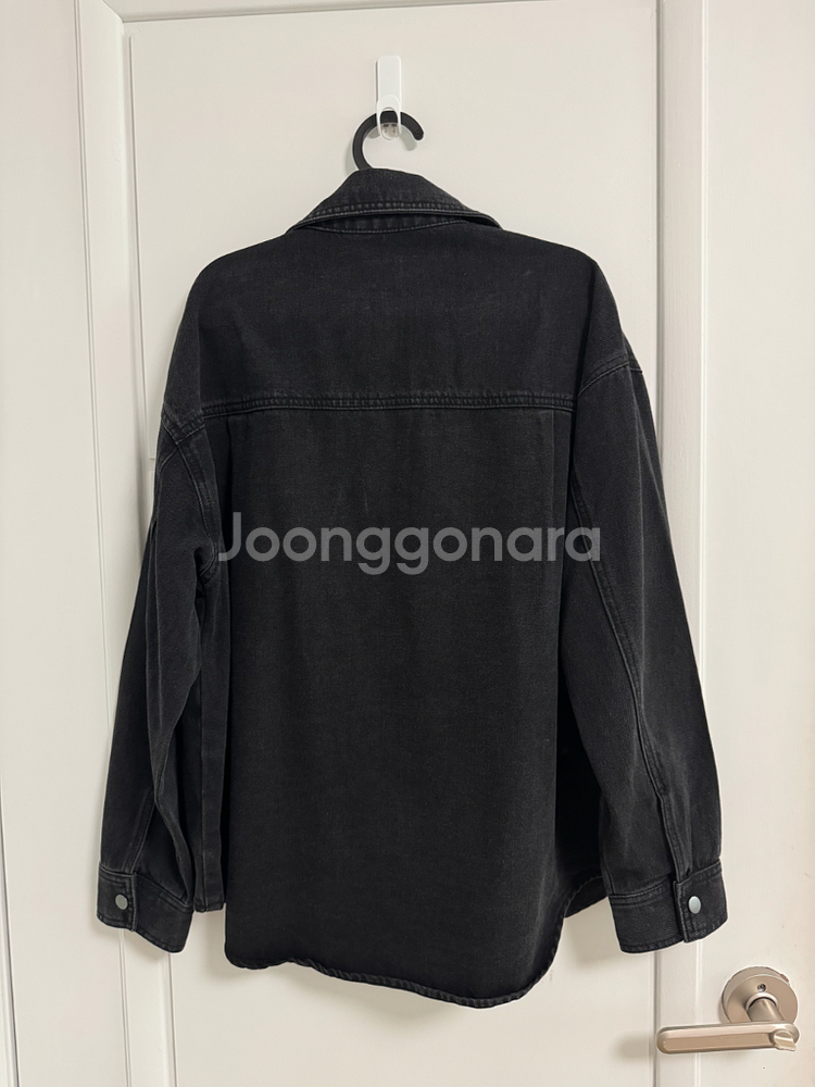 자주 루즈핏 데님자켓--1