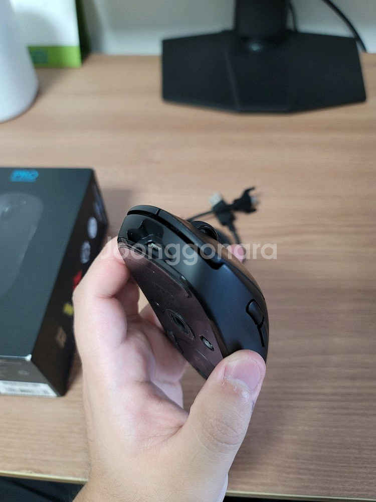 로지텍 G PRO 무선 게이밍 마우스 저소음 개조품--3