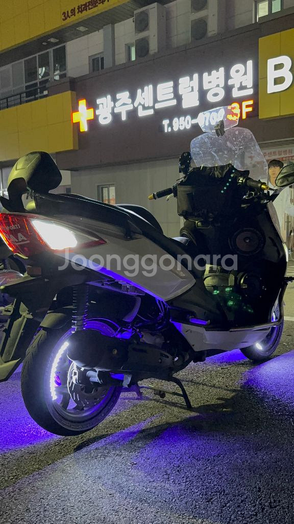 조이맥스125 풀튜닝 오토바이 nmax pcx 크루심--3