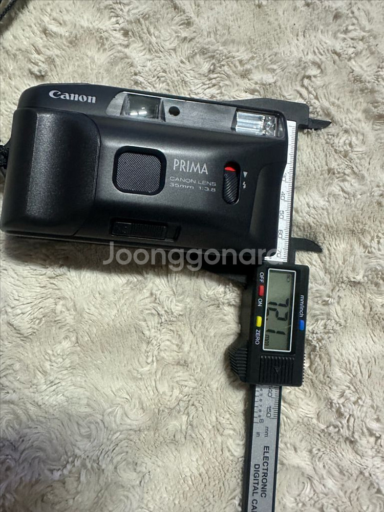 [정품/민트급] 캐논 프리마 주니어 필름카메라 풀세트--8