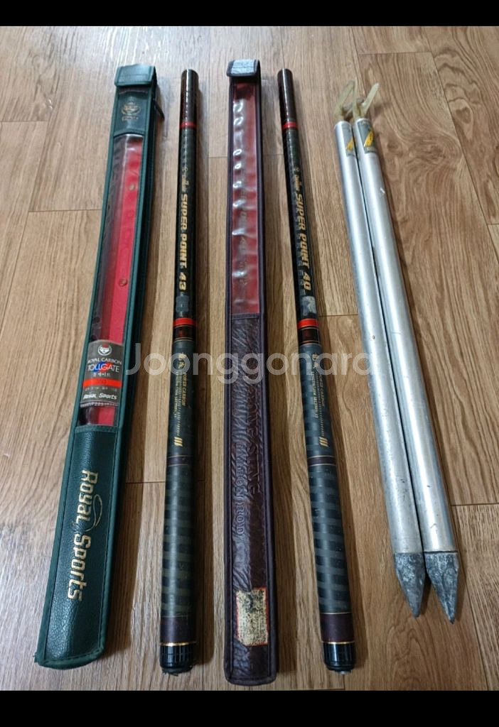 용성슈퍼포인트 40대.43대 장대 받침대포함--1