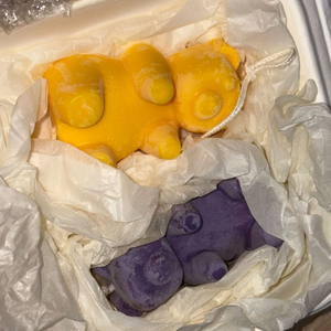 (새상품) 곰돌이 수제 향초 2ea