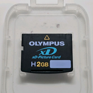 xD카드 H타입 2GB(올림푸스, 후지필름 디카용)