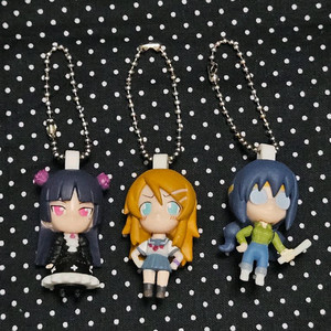 내여귀 피규어 스트랩 키링 3종 미소녀 내여동생이이렇게