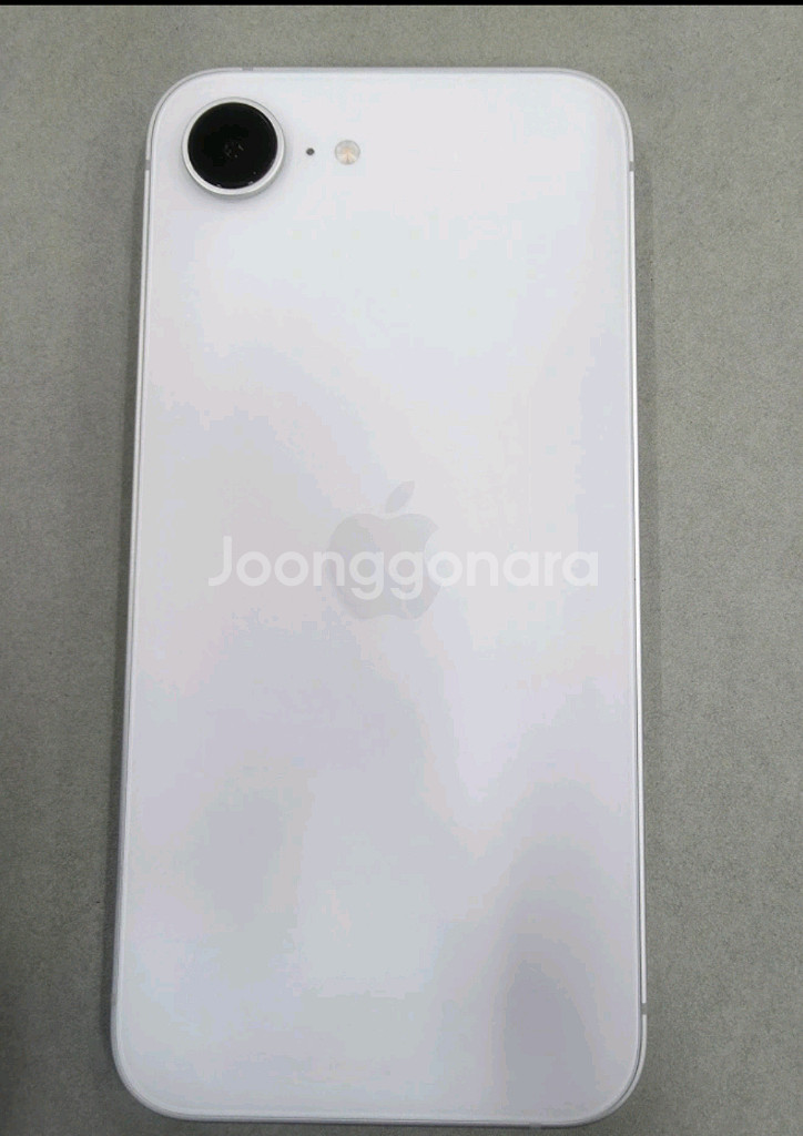 아이폰16e 화이트 256GB--1