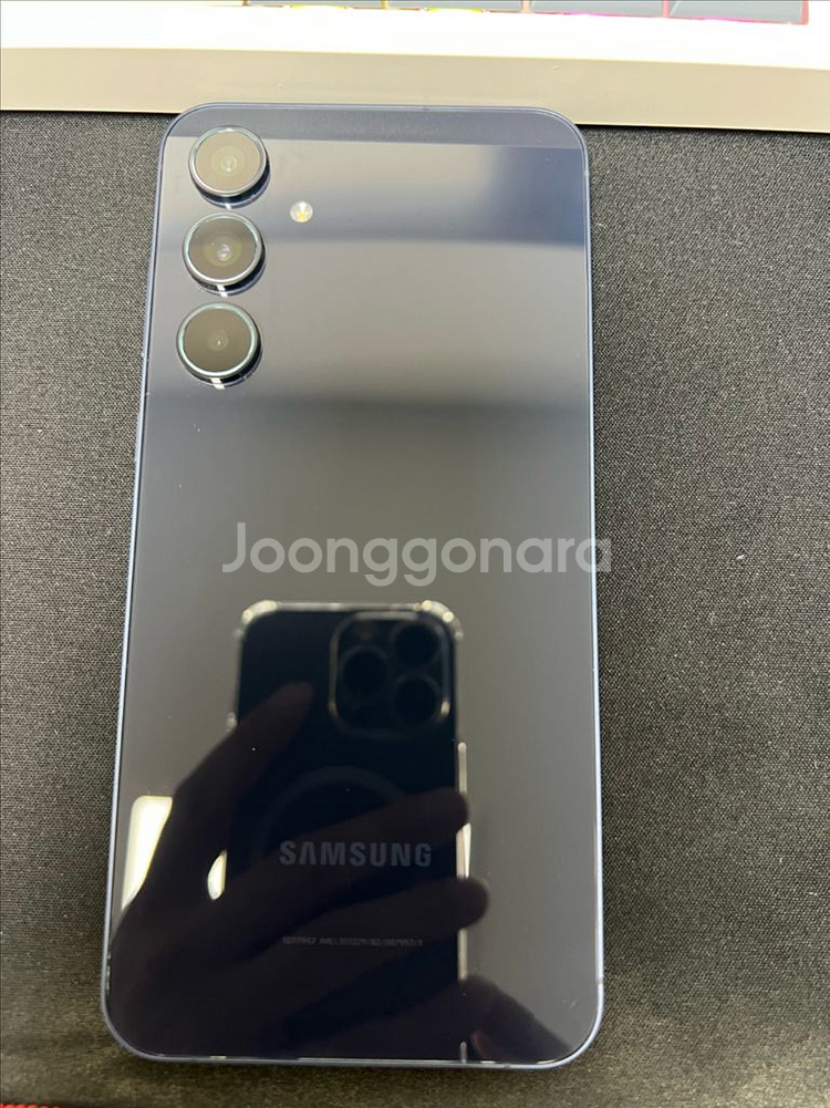 갤럭시 퀀텀5 (A556) 단품 네이비 128GB S급--1