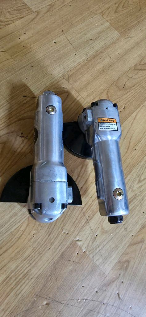 4인치 에어그라인더 2개일괄 미사용 이미지