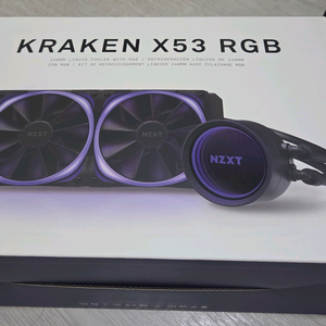 NZXT KRAKEN X53 RGB 화이트 팝니다