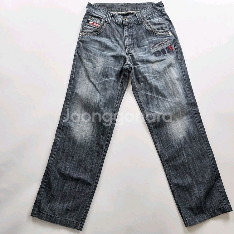 후부 청바지 일자 힙합 데님 사이즈30 R1880--2