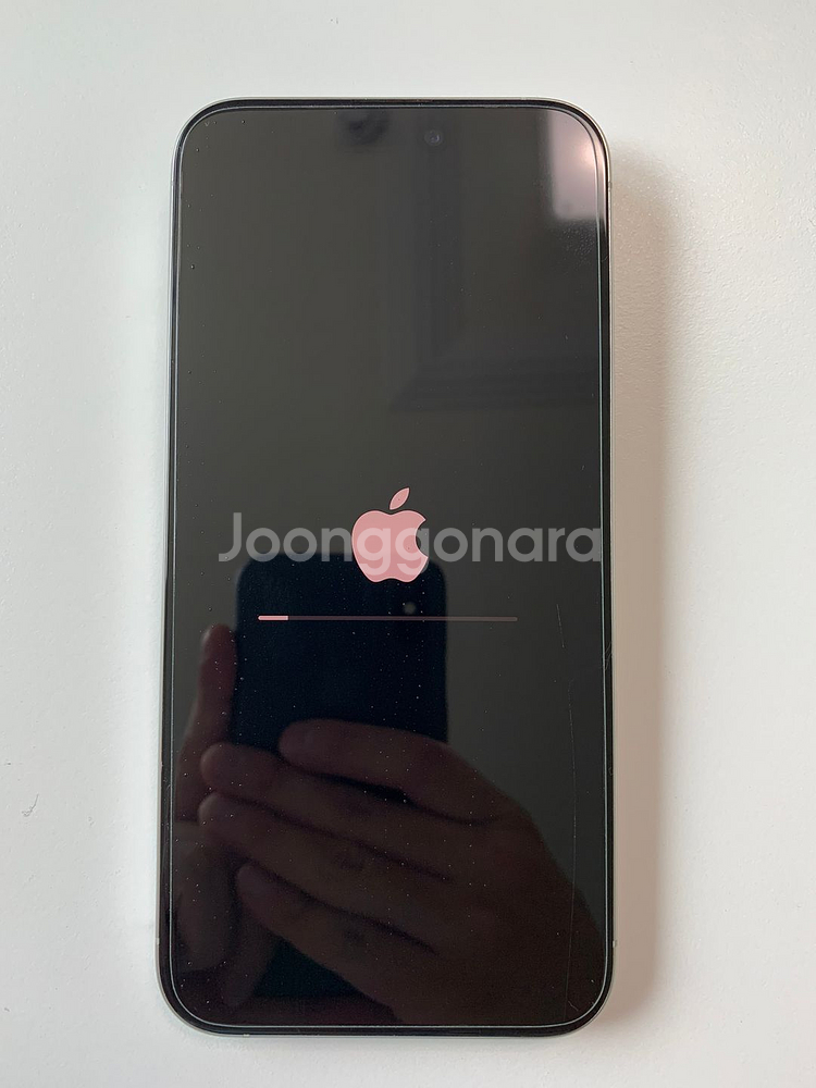 아이폰15 pro max 화이트티타늄 256GB--1