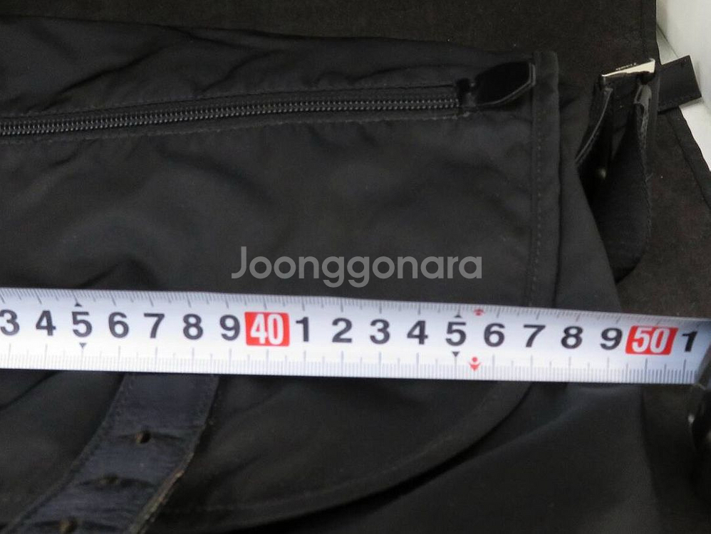 프라다 리나일론 메신저백--2