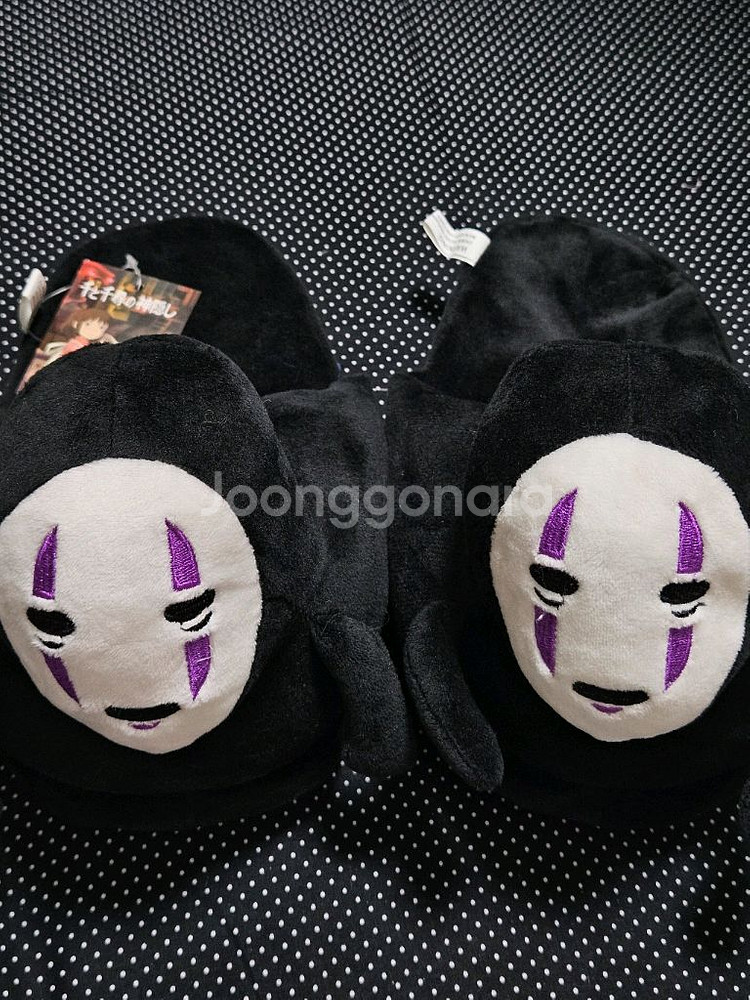 지브리 가오나시 슬리퍼 실내화 센과치히로의행방불명--1