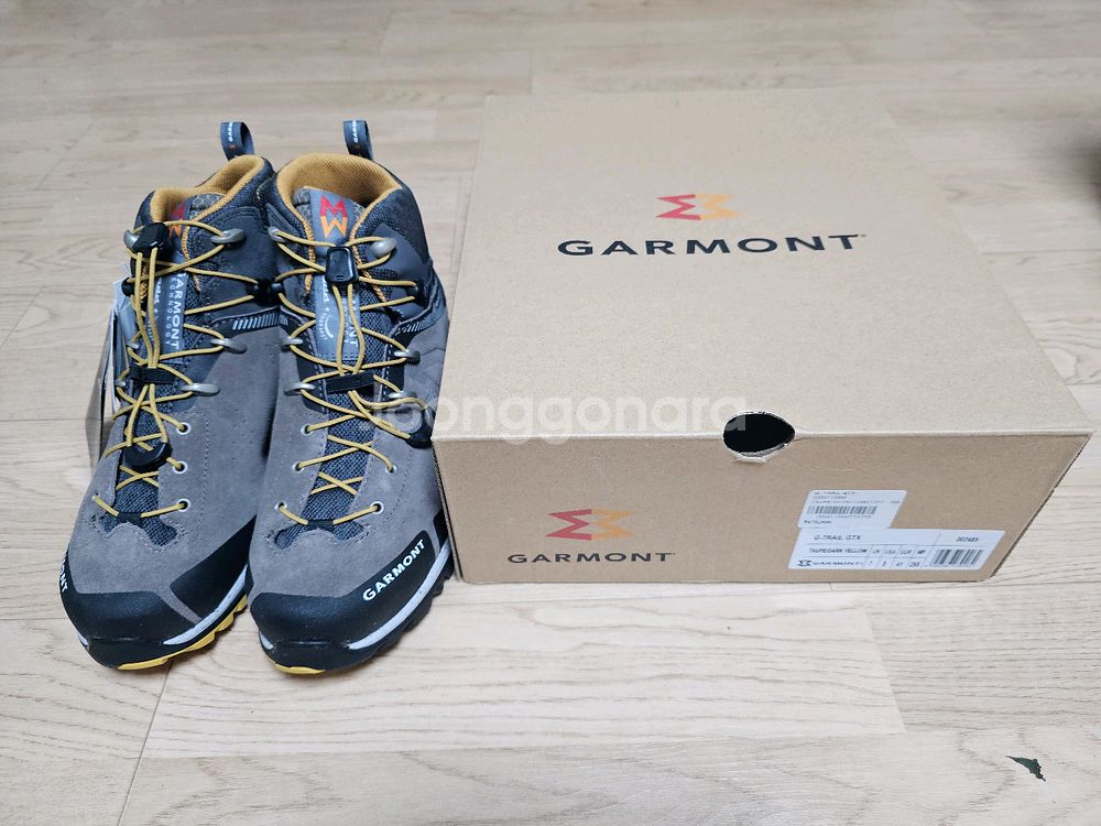 가몬트 G-Trail GTX 등산화 정품 풀박스 신품--4