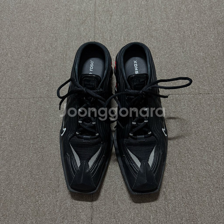 마틴로즈 나이키 샥스 MR4 블랙 260(W9 M7.5--0