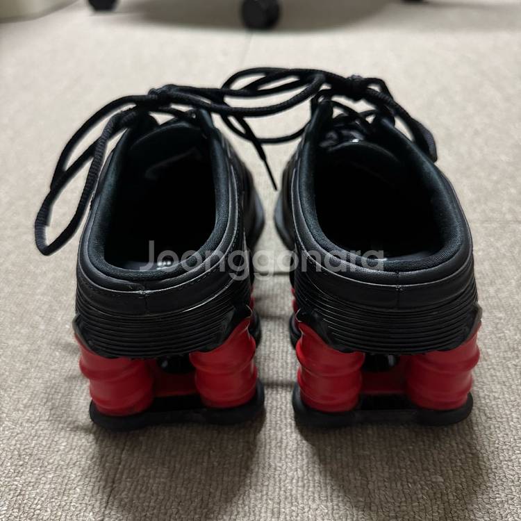 마틴로즈 나이키 샥스 MR4 블랙 260(W9 M7.5--3