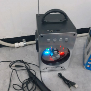 가라오케가능 소형 미러 led 블루투스 스피커