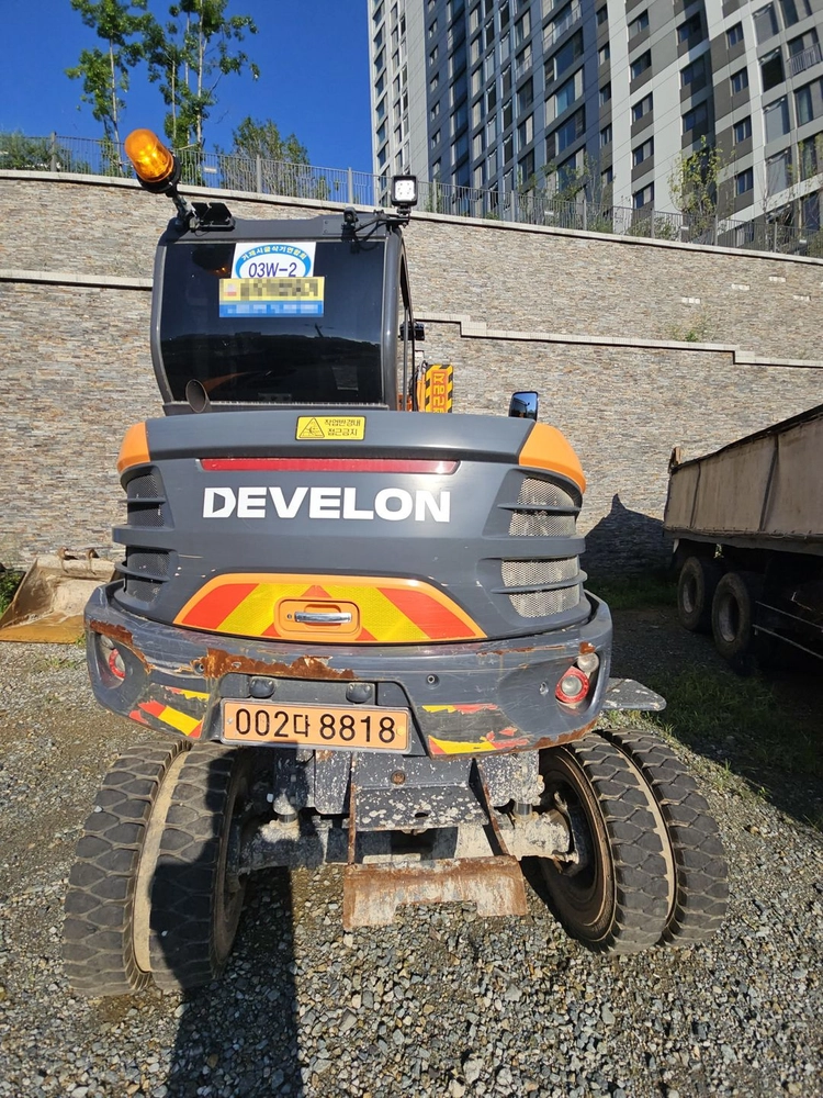 두산 03W굴삭기 DX65W 회링,코,풀셋 2023년 이미지