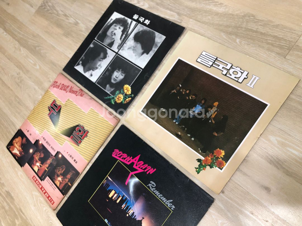 들국화, 부활 1,2집 초판 LP 4장--1