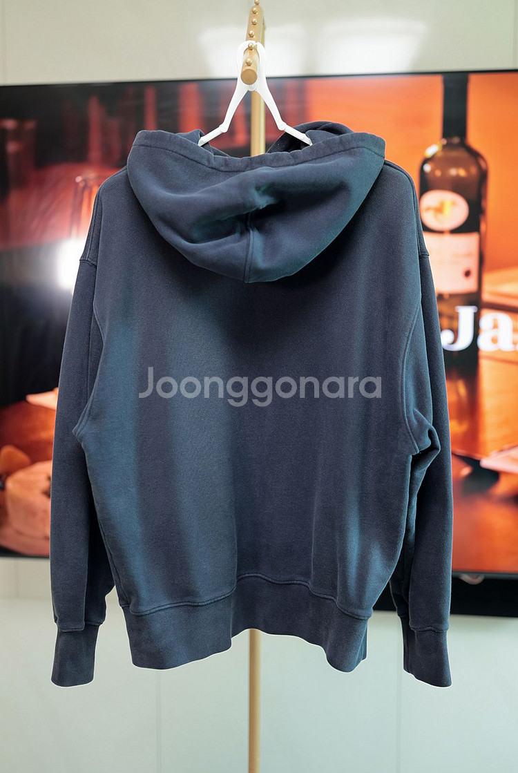 아미(AMI) 하트로고 자수 후드티L~XL--2