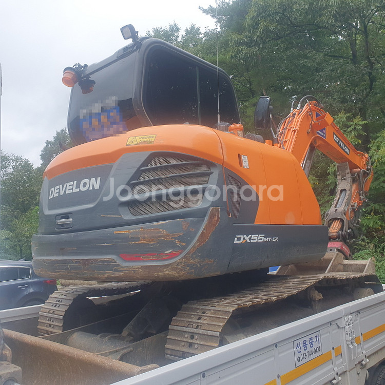 두산 02굴삭기 DX55 회링,코집 A급 2020년식--2