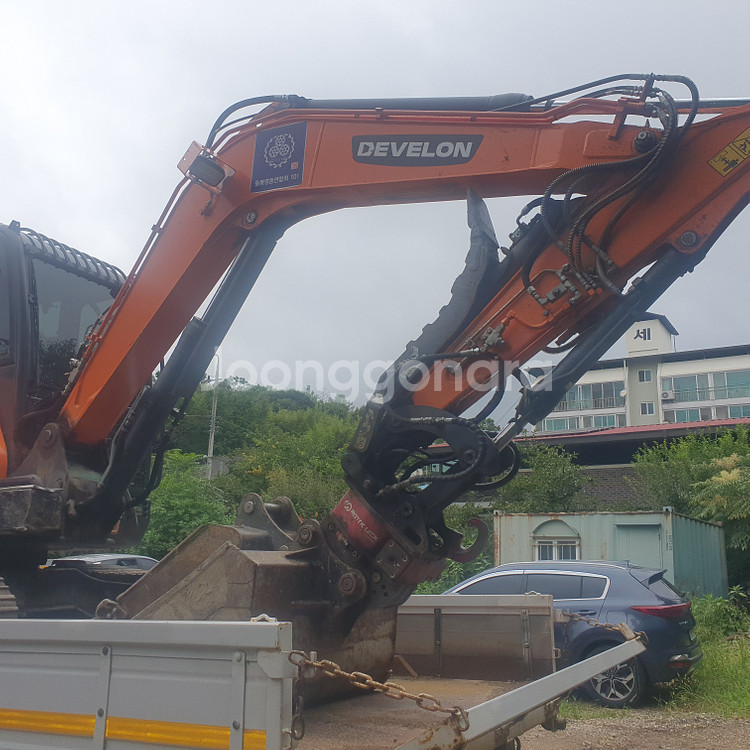 두산 02굴삭기 DX55 회링,코집 A급 2020년식--3