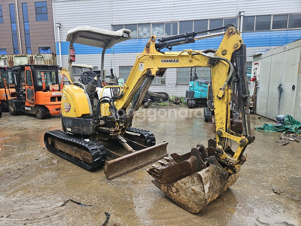 얀마 미니굴삭기 VIO20 2015년식 트랙신품 판매--0