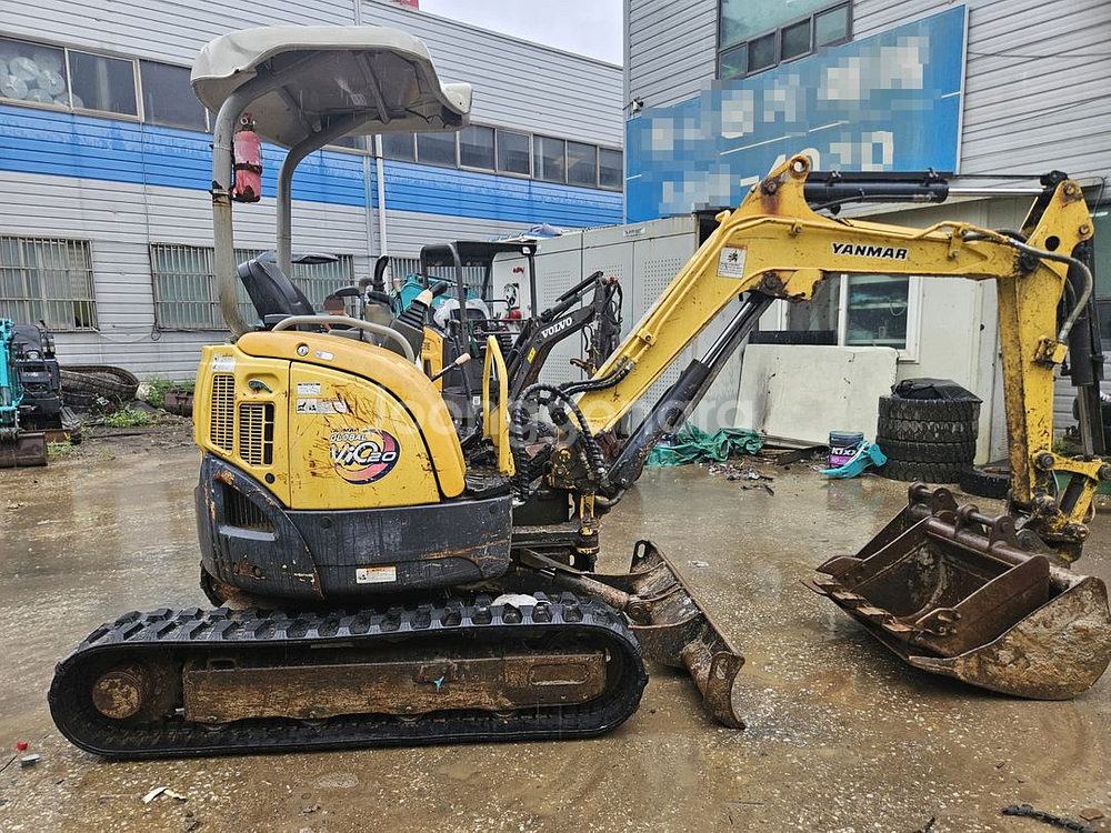얀마 미니굴삭기 VIO20 2015년식 트랙신품 판매--2