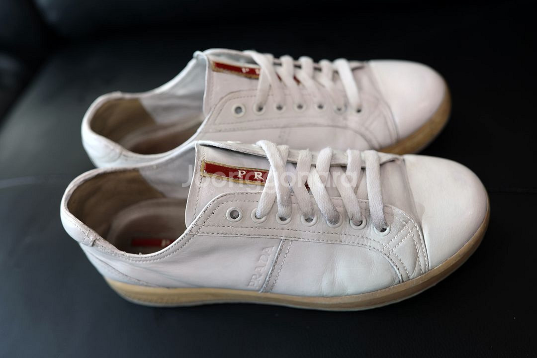 (정품) PRADA 프라다 로우탑 스니커즈 265--2