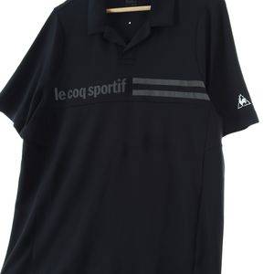 (2XL) 르꼬끄 반팔 티셔츠 사용감 블랙 기능성