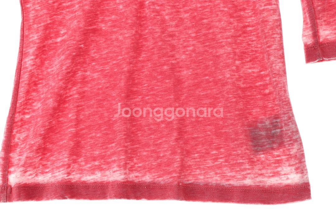 (S-M) 게스 긴팔티셔츠 피그먼트 파스텔--4