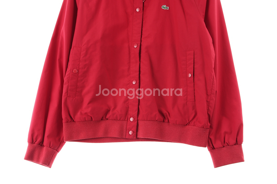 W(M) 라코스테 집업 바람막이 점퍼자켓 레드 블루종--3
