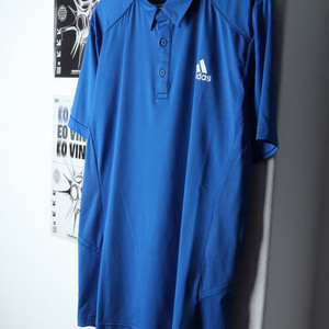 (2XL) 아디다스 반팔 카라 티셔츠 빅사이즈 기능성
