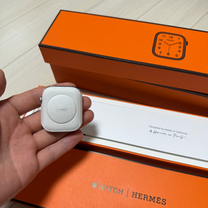 애플워치 7 - Hermes Silver 45mm