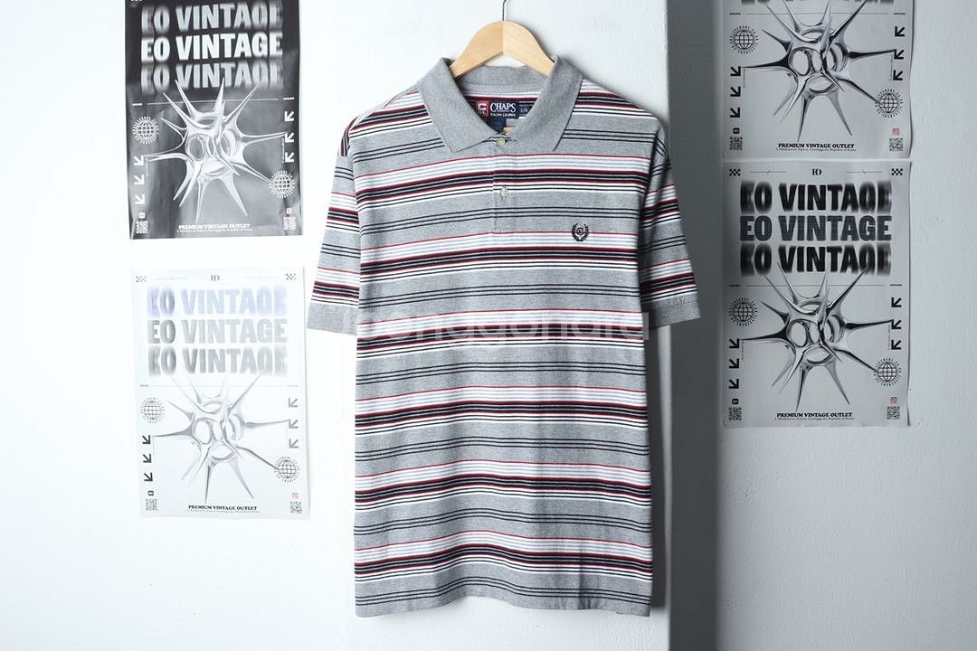 (L-XL) 폴로 랄프로렌 반팔 카라 티셔츠 챕스--1